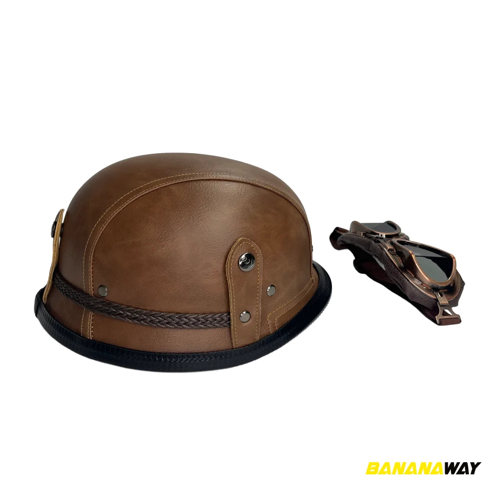 Casco BW-RE-01-Marrón