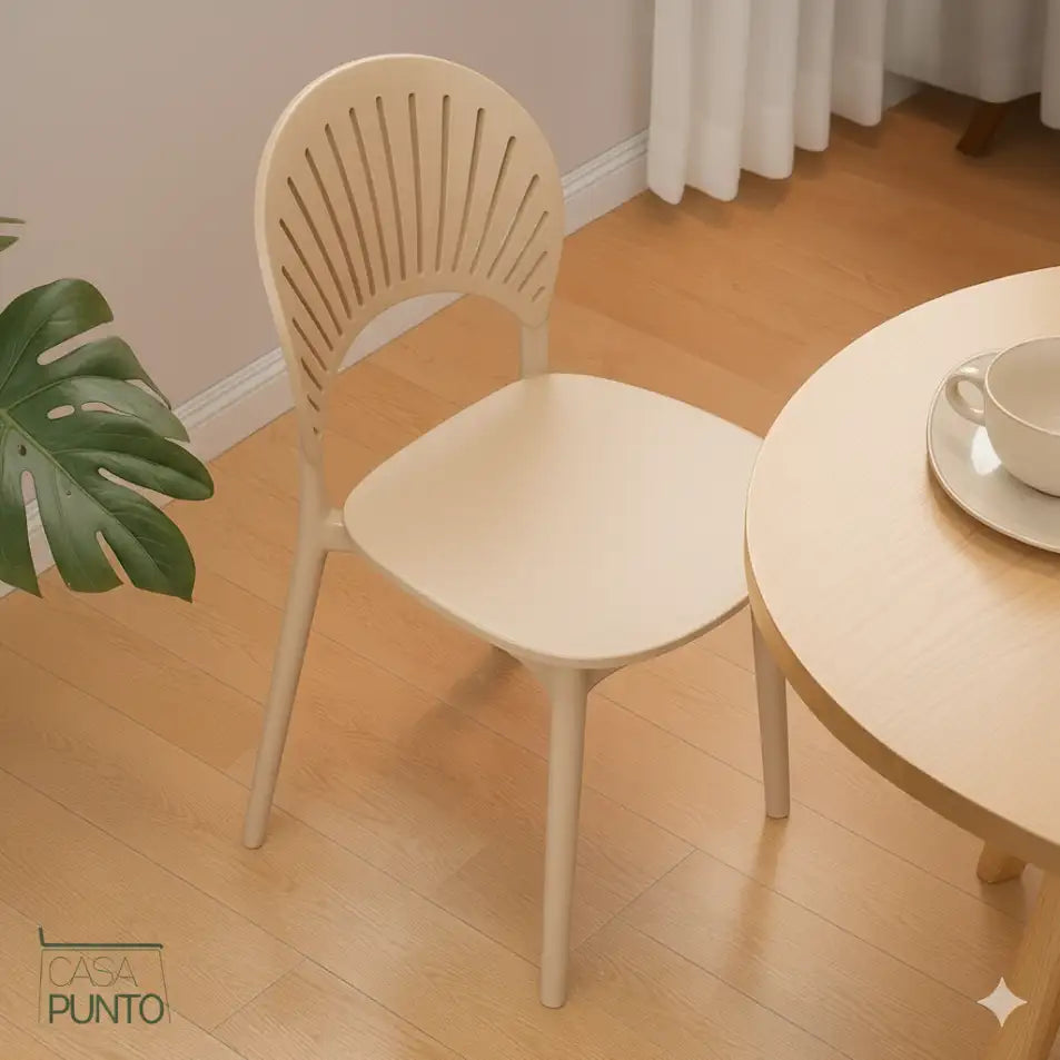 Silla de comedor apilable Ola
