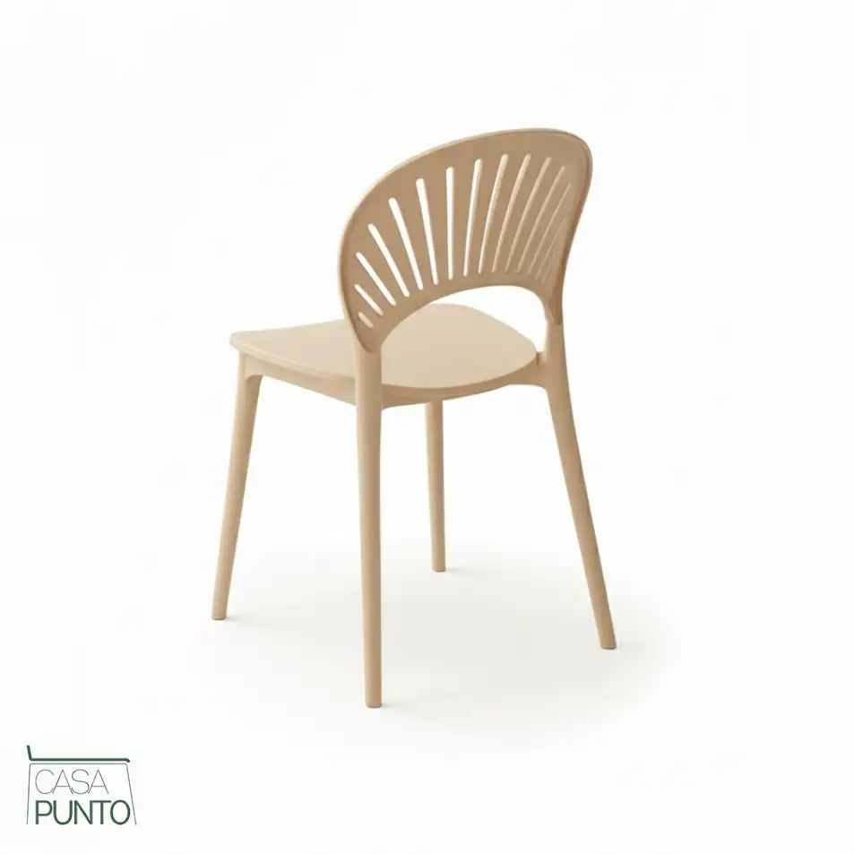 Silla de comedor apilable Ola