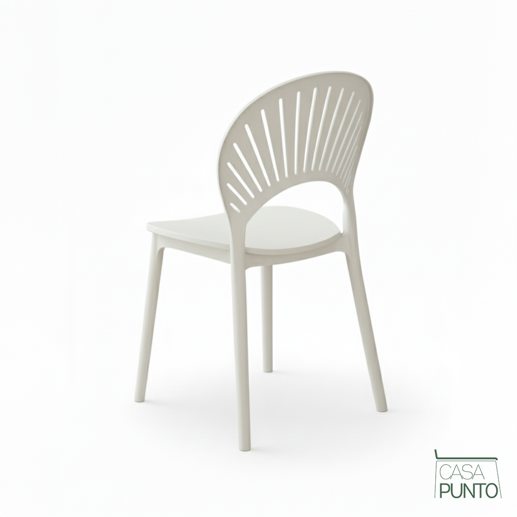 Silla de comedor apilable Ola