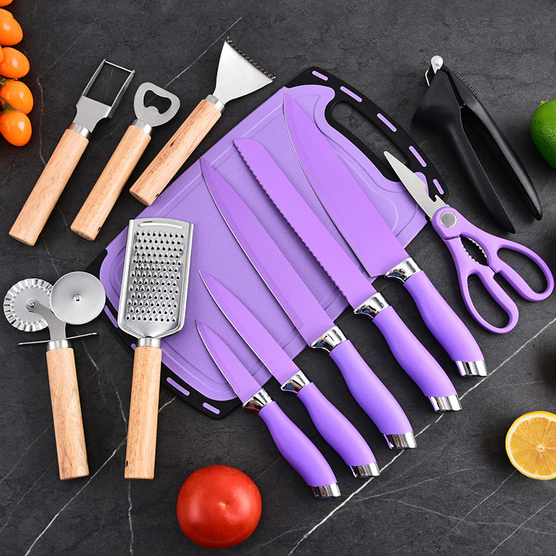 Lyra 20-Piece Kitchen Knife & Cookware Set