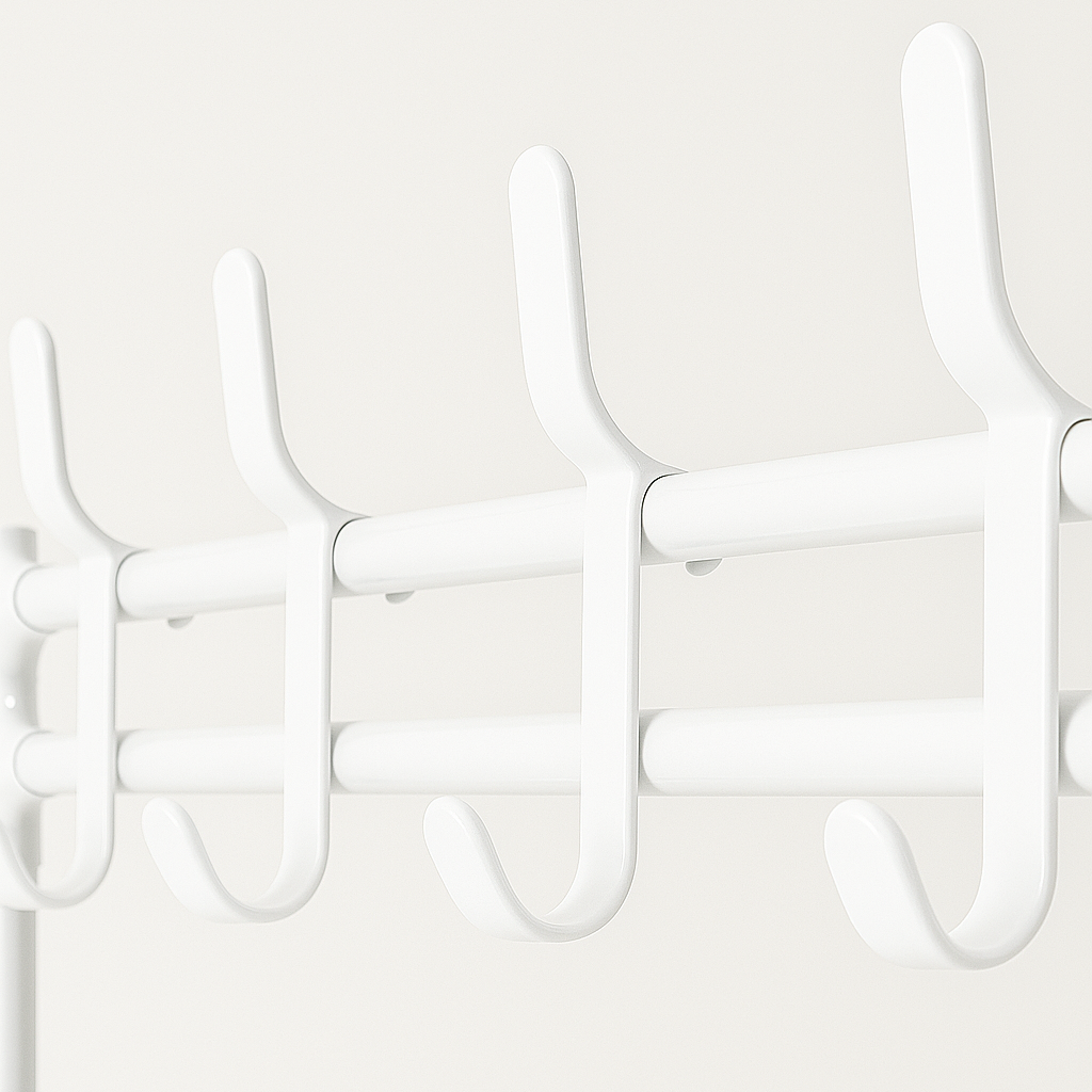 Organizador de entrada de 4 niveles Elda - Estante con almacenamiento para zapatos