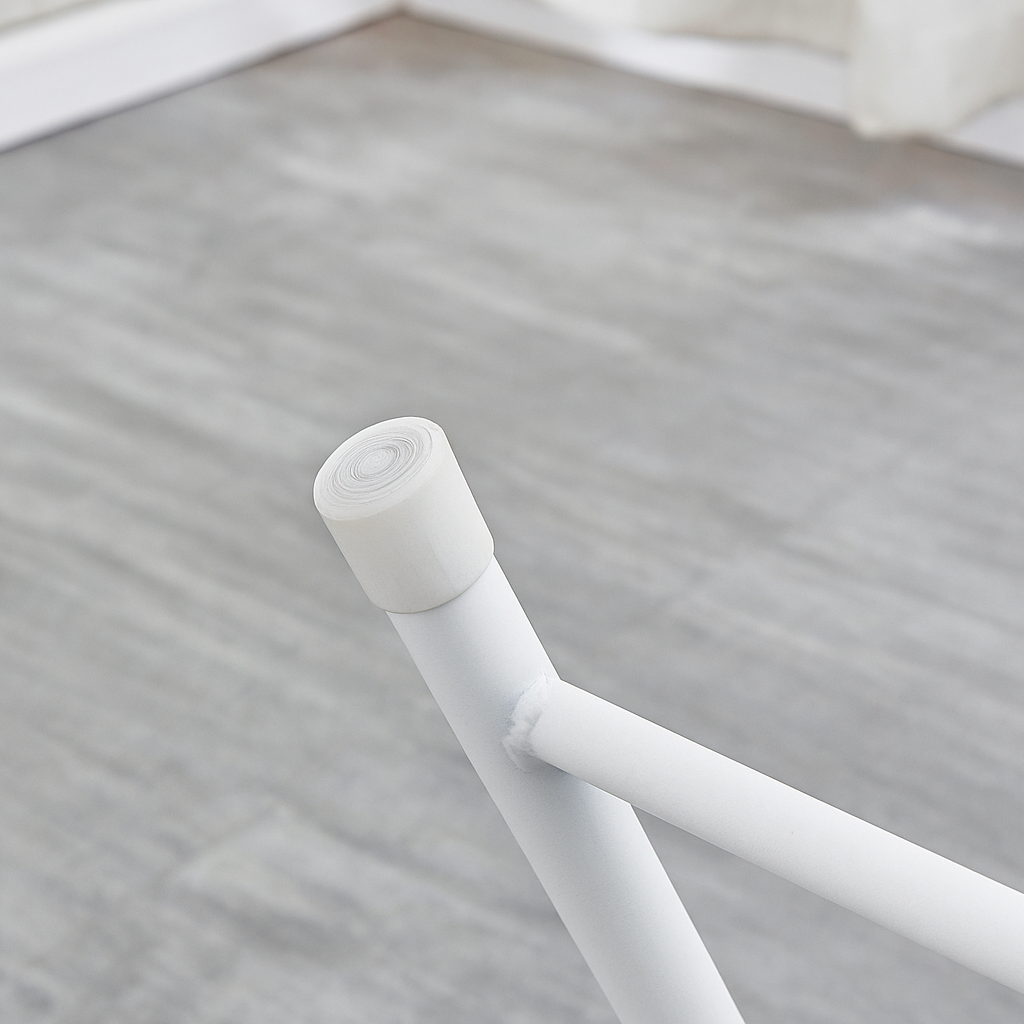 Taburete plegable Josh - Taburete compacto de 4 patas con asa