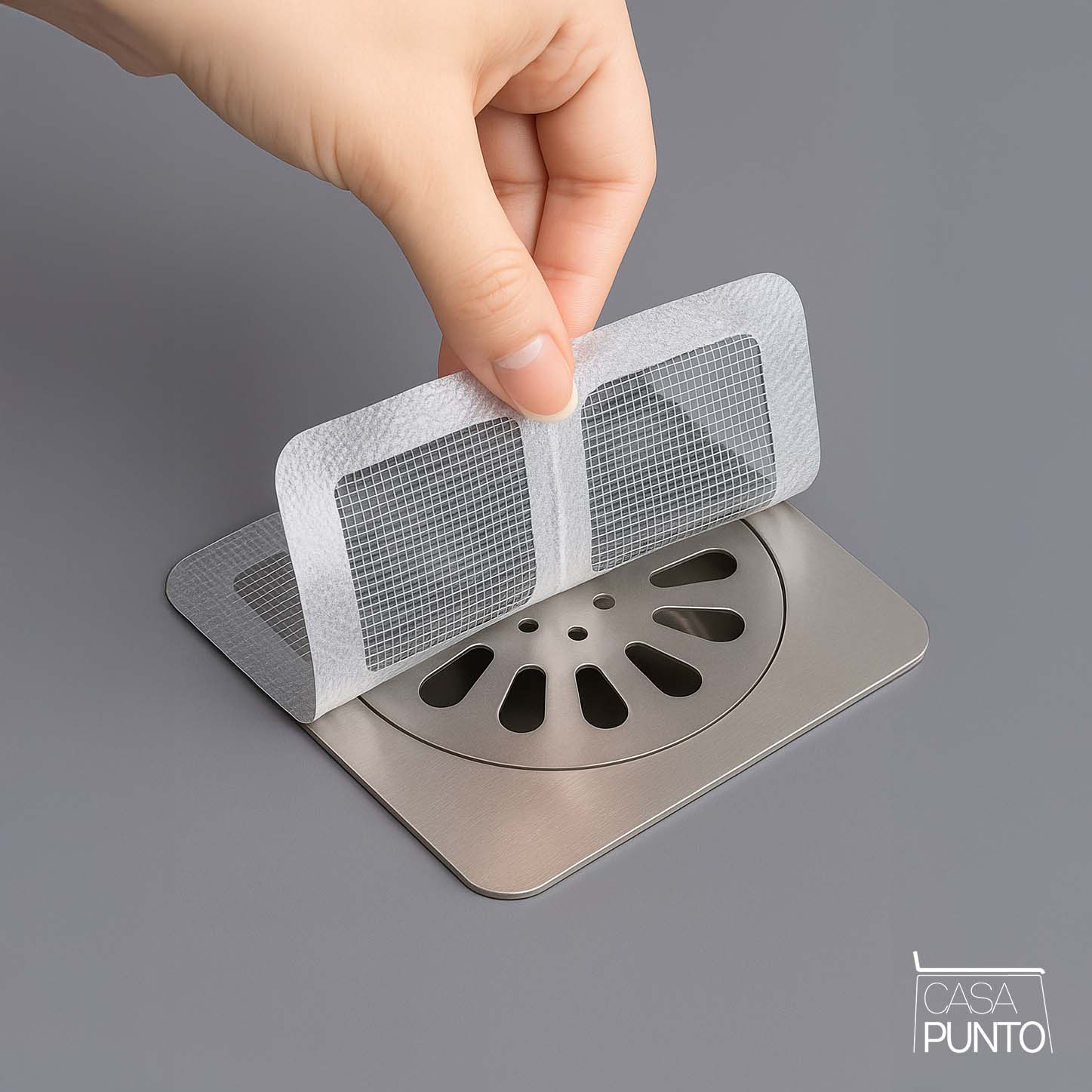 Filtros de drenaje adhesivos Rapunzel - Juego de 10 recogedores de cabello