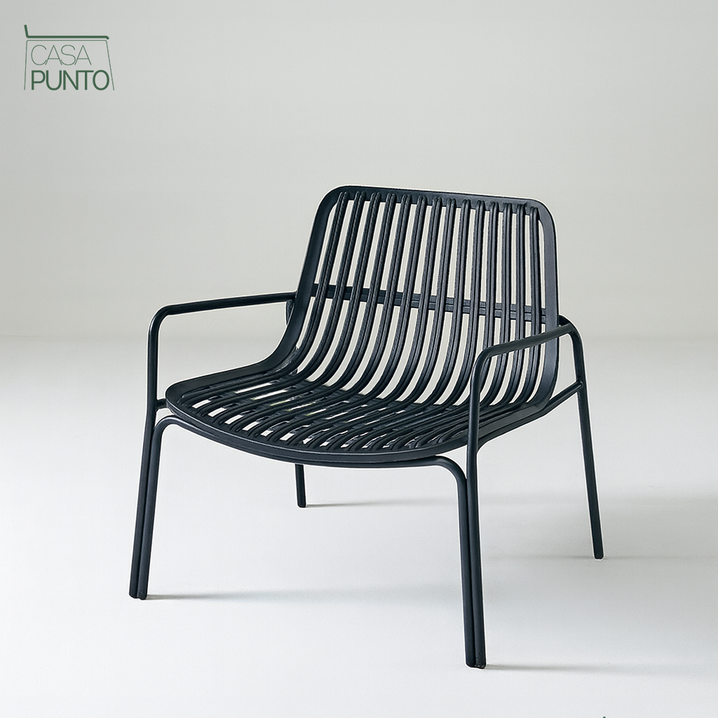 Sillón nórdico individual Linnea con cojines