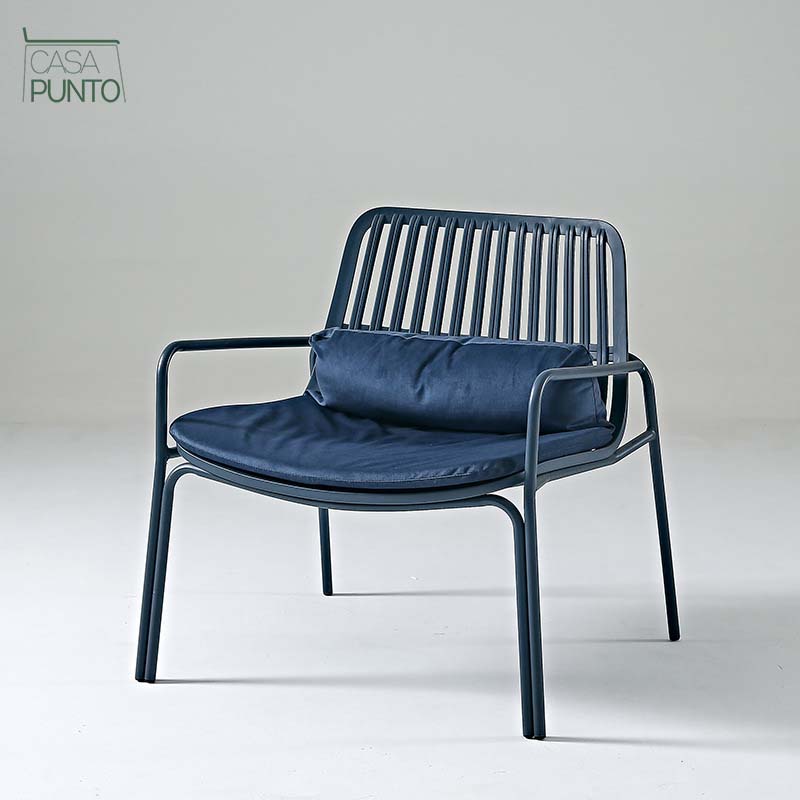 Sillón nórdico individual Linnea con cojines