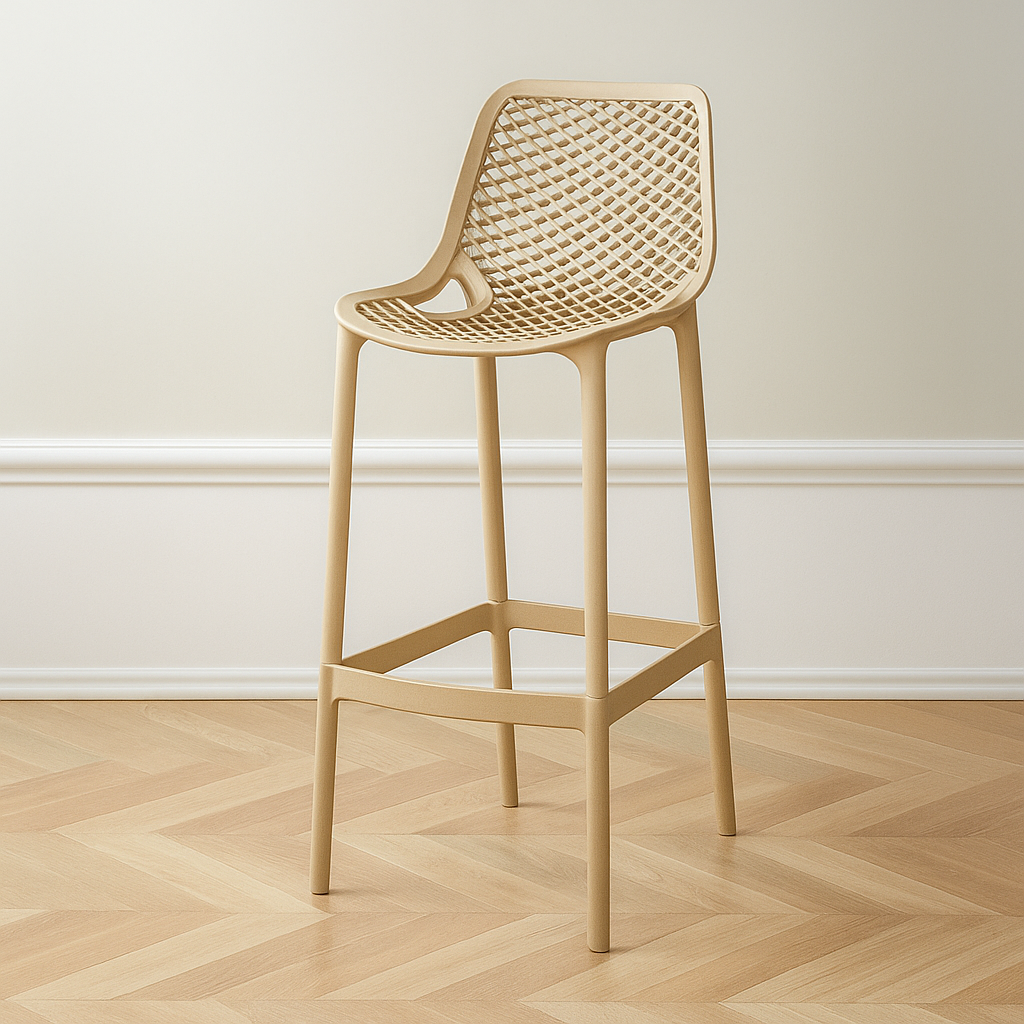 Taburete de bar perforado Dorte