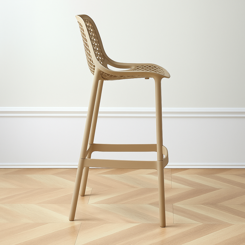 Taburete de bar perforado Dorte