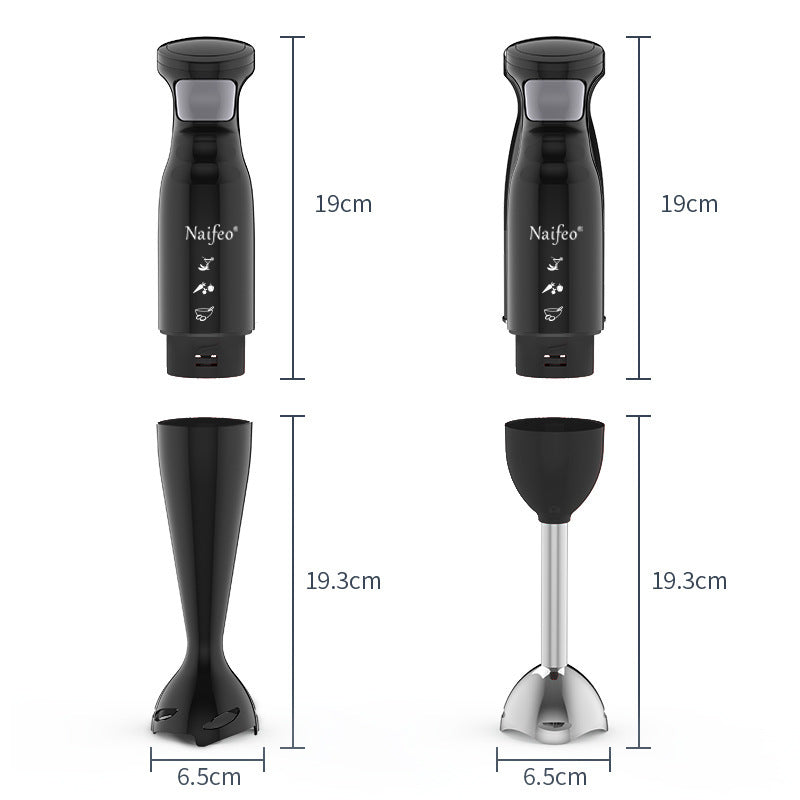 Jill 4-in-1 Hand Blender Set - Whisk & Beaker