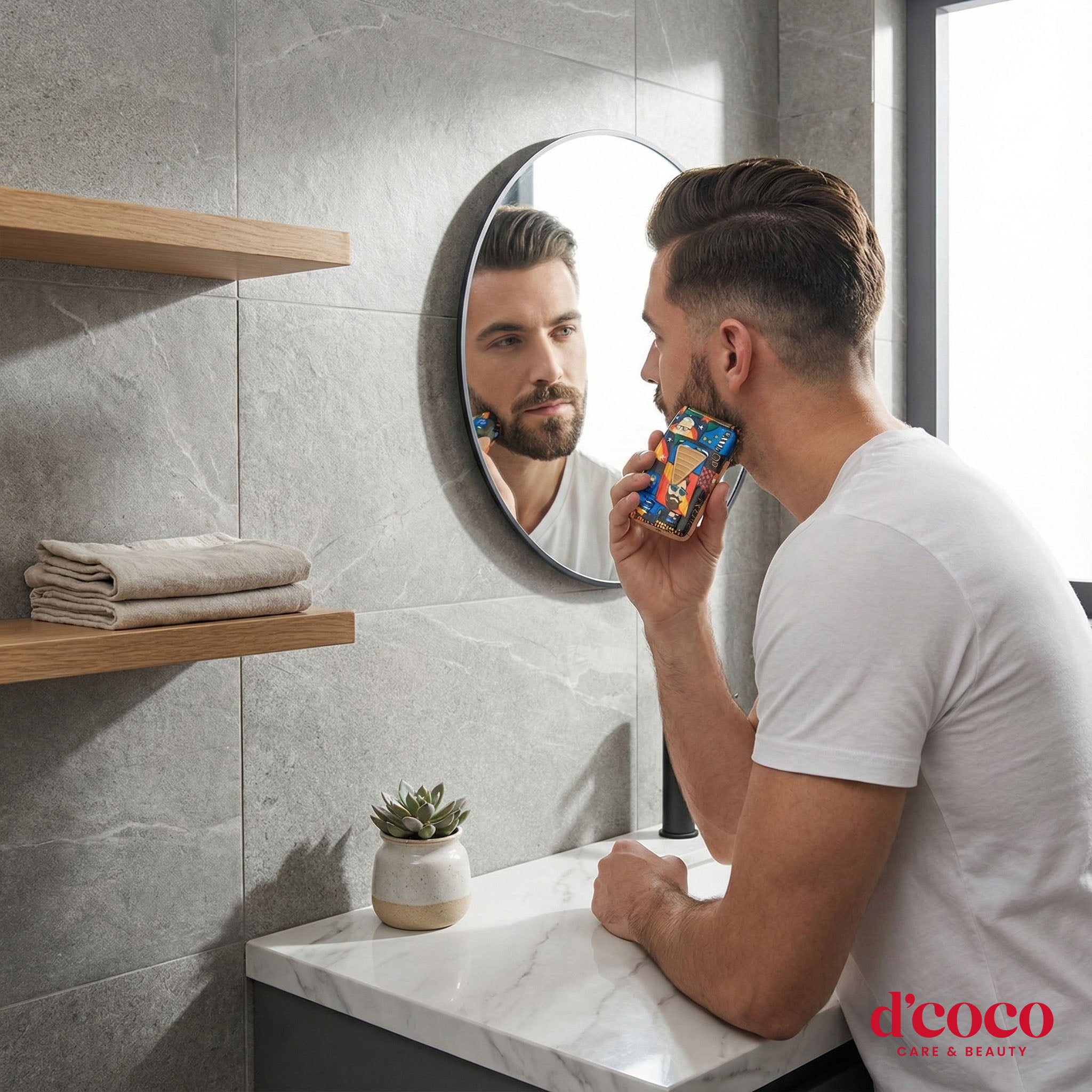 Graffiti Dual Foil Electric Shaver (2 Blade Net) – USB Rechargeable