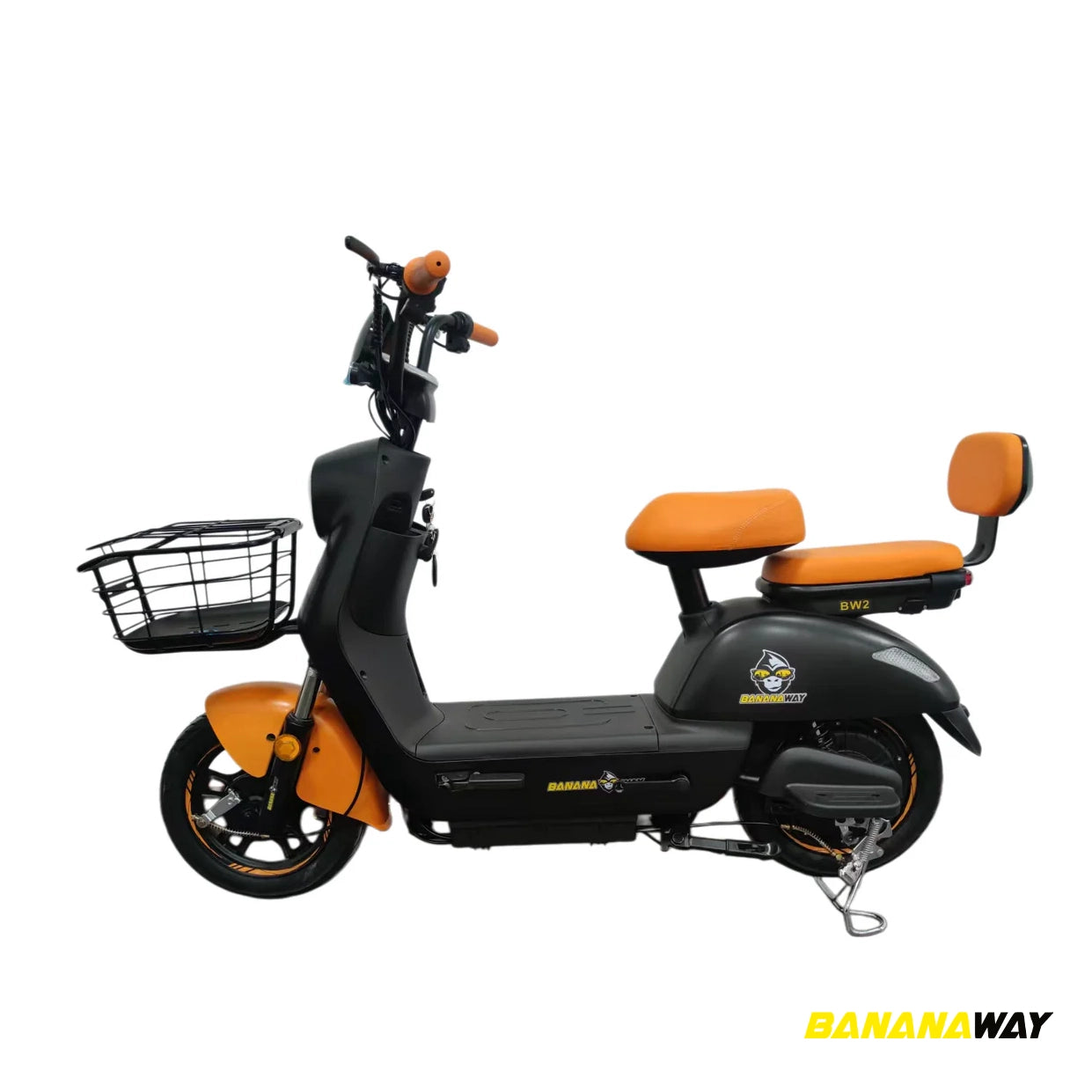 Comfort BW2 Electric Scooter - 48V 350W Seated Scooter with Basket