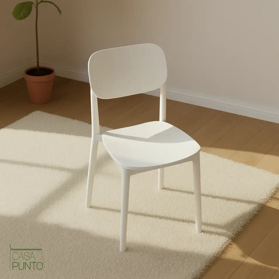 Silla de comedor apilable Hirus